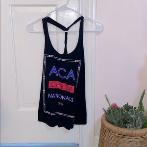 ACA cheer tank top